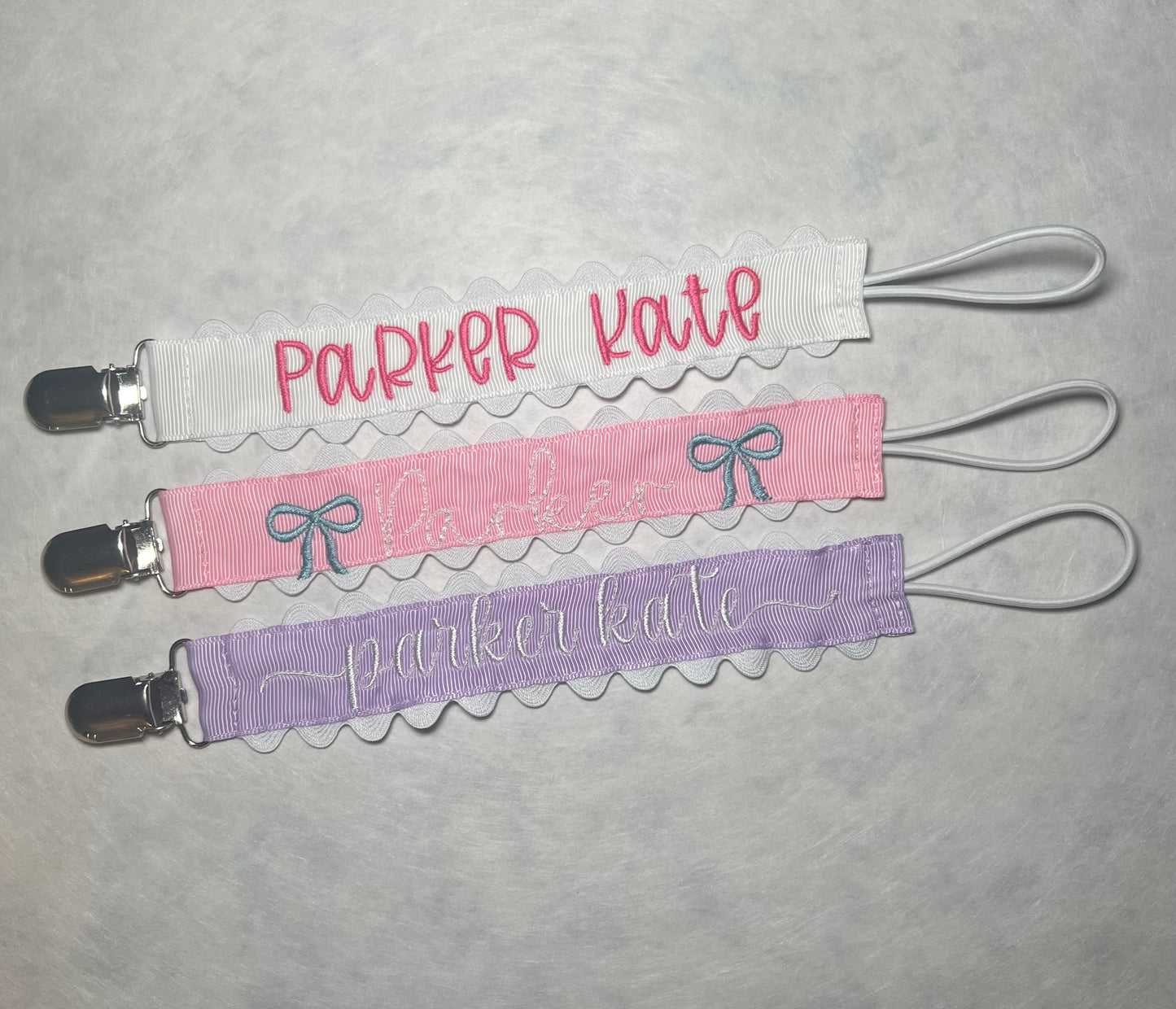 3 Pack Mystery Paci Clips