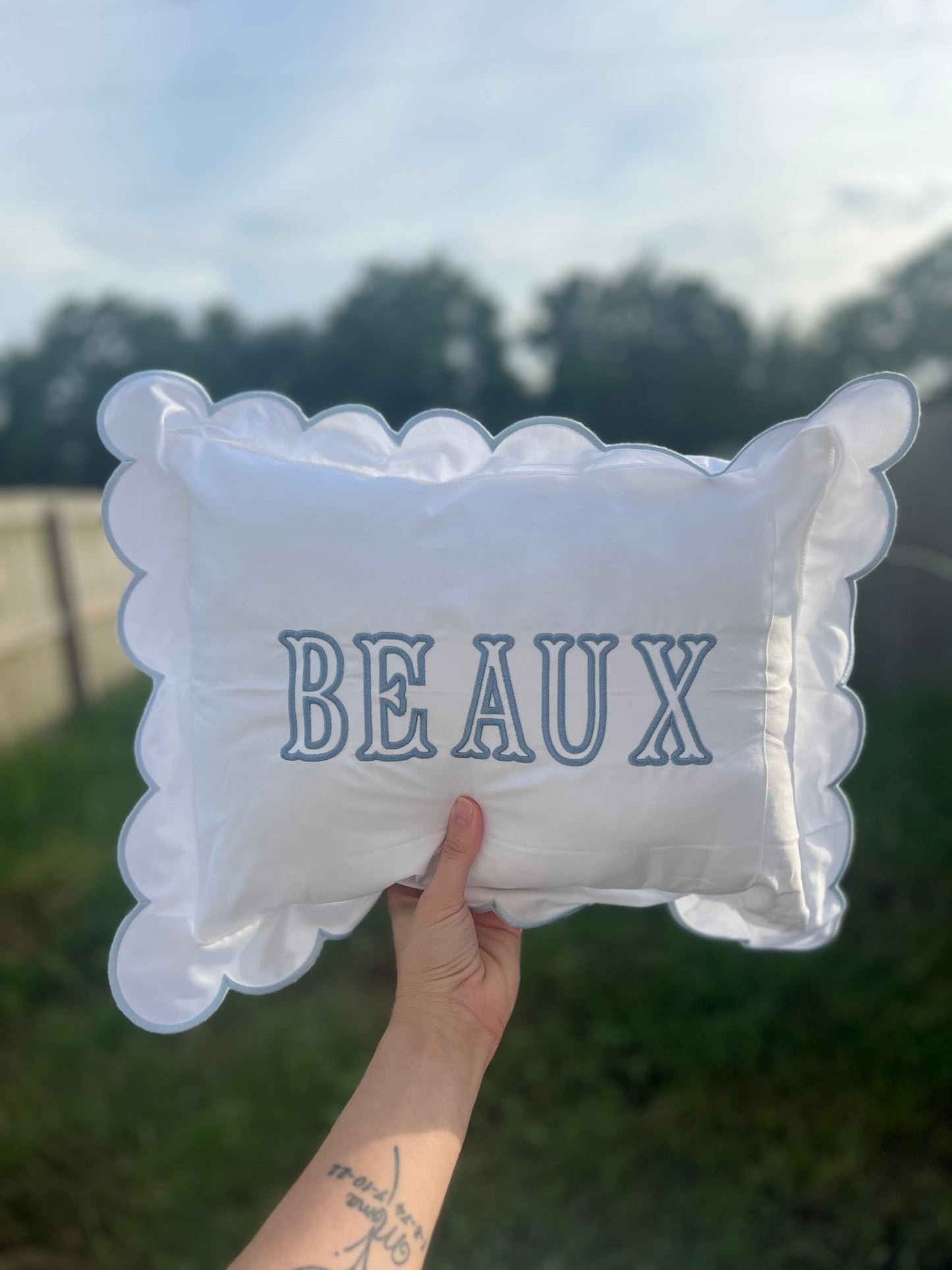 Scallop Pillowcase