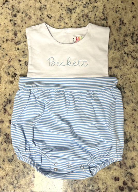 Blue Stripe Bubble